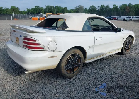 1994 Ford Mustang Gt from USA, damaged, VIN 1FALP45T2RF189589